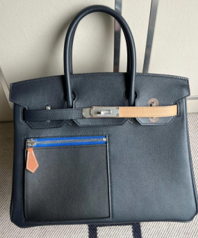 에르메스 버킨백30 스위프트 passport 블랙 은